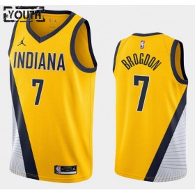 Dres Indiana Pacers Malcolm Brogdon 7 2020-21 Jordan Brand Statement Edition Swingman - Dječji